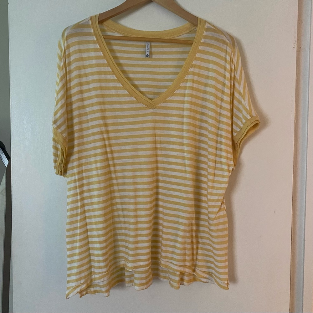 Z Supply Casual Striped Tee